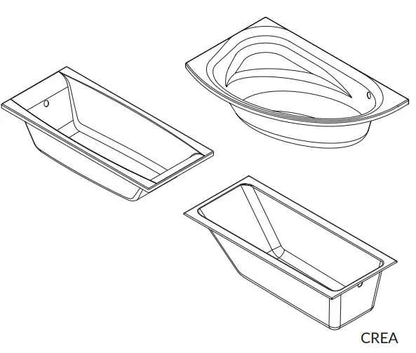 cersanit-Nike-170x70-Rectangular-Bathtub-fig-2
