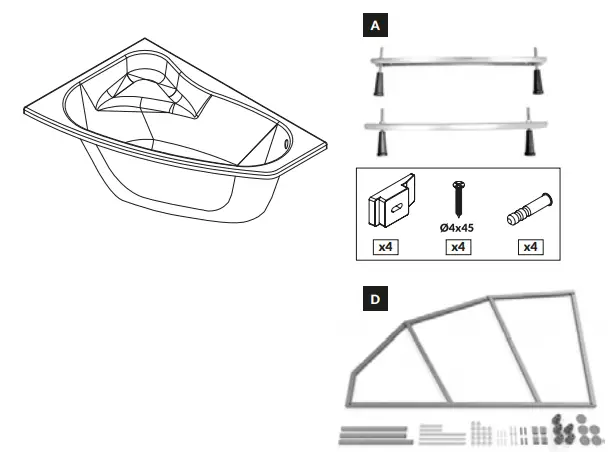 cersanit-Nike-170x70-Rectangular-Bathtub-fig-4
