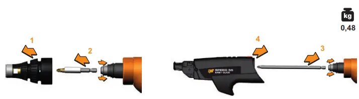 TOOL 218 SPIT Lithium Cordless screwdriver - 1