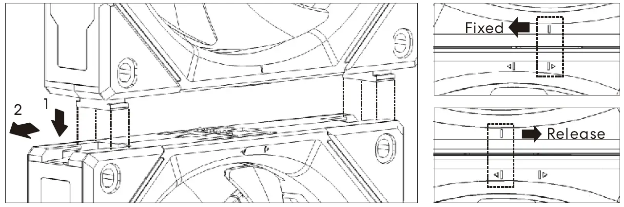 LIAN LI Uni Fan SL-INF 4