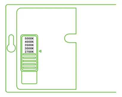 SUNCO LIGHTING 6 Inch Slim Selectable White LED Light -fig6