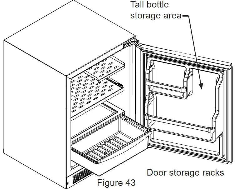 MARVEL MORE215 Outdoor Built In Refrigerator 06