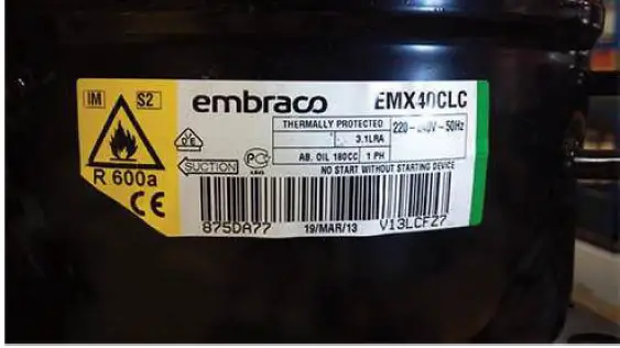 MARVEL MORE215 Outdoor Built In Refrigerator 09