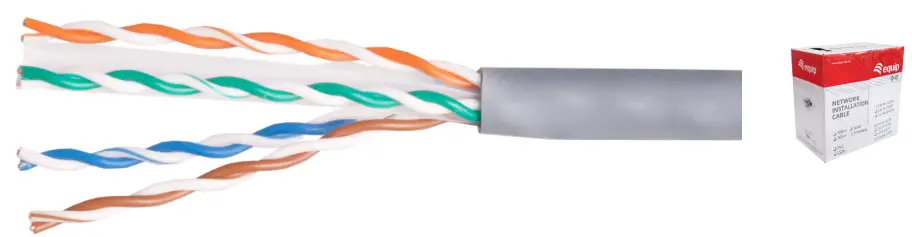 equip 404532 Cat 6 U UTP Installation Cable LSZH 305m