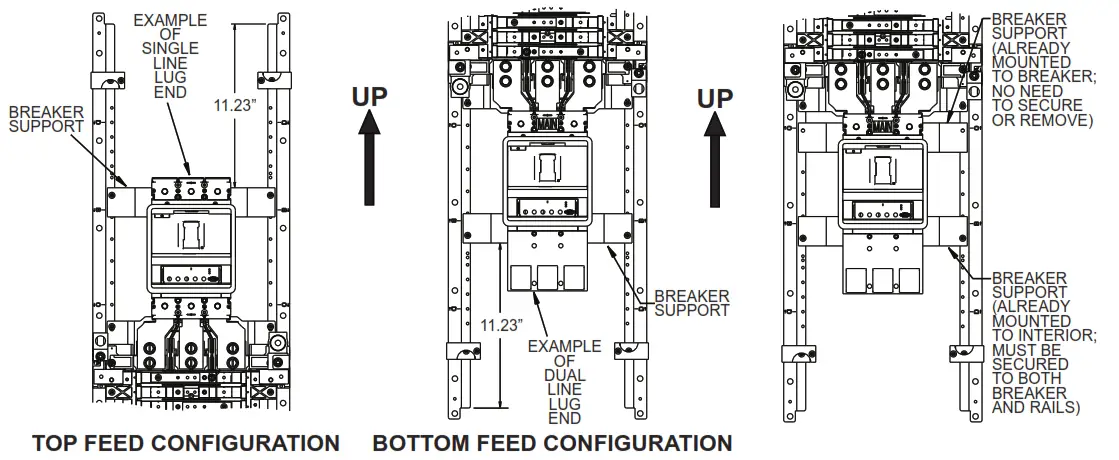 SIEMENS MBKVA5363A 3VA Main Strap Kit - configurations