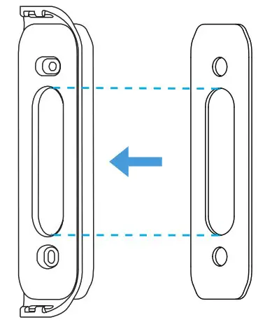 HIKVISION DS HD2 QSG 1080p HD Outdoor Wi-Fi Smart Doorbell - Doorbell Installation 2