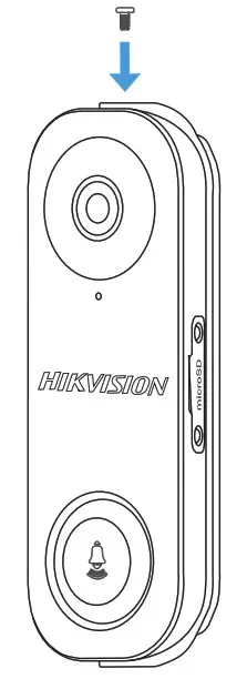 HIKVISION DS HD2 QSG 1080p HD Outdoor Wi-Fi Smart Doorbell - Doorbell Installation 7