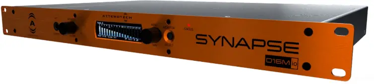QSC Synapse D16Mio 16 Channel Dante and AES67 Network Audio Interface-FIG1