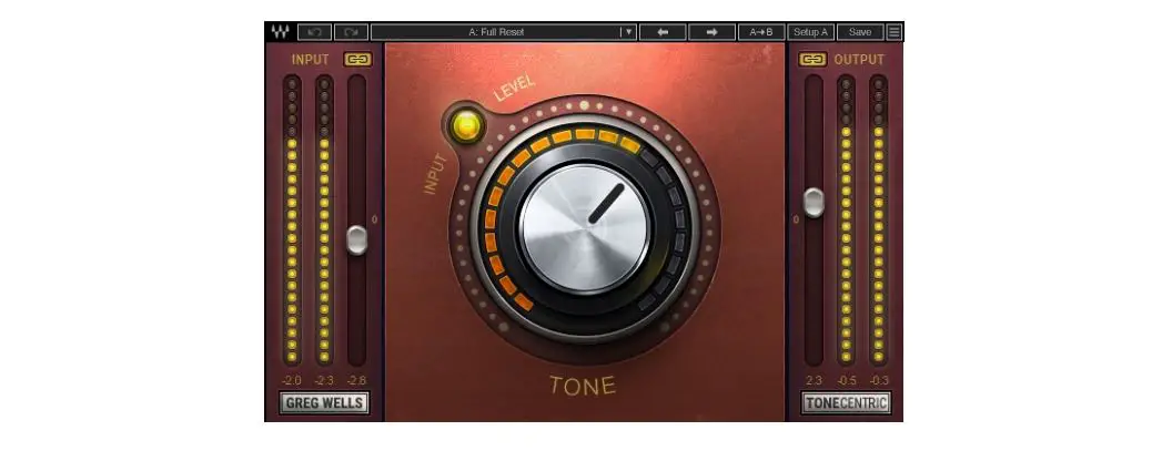 Waves Greg Wells Tonecentric Plugin User Guide Waves Greg Wells Tonecentric Plugin User Guide