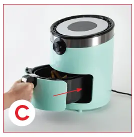 Slide the Crisper Drawer