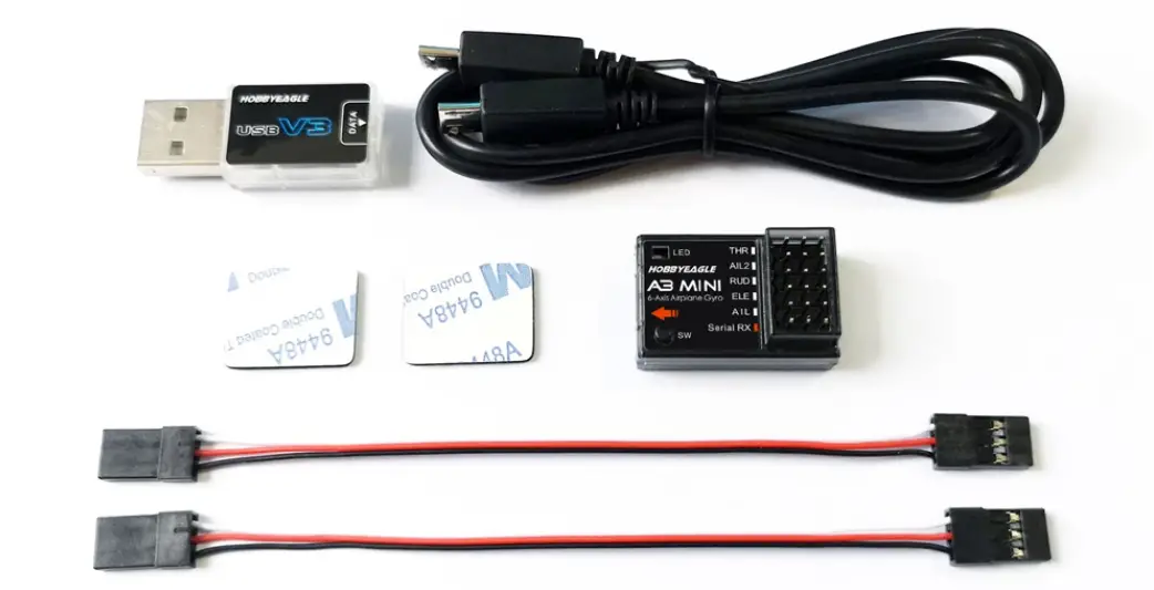 Hobbyeagle A3 Mini 6-axis Airplanes Gyro Stabilizer System User Manual