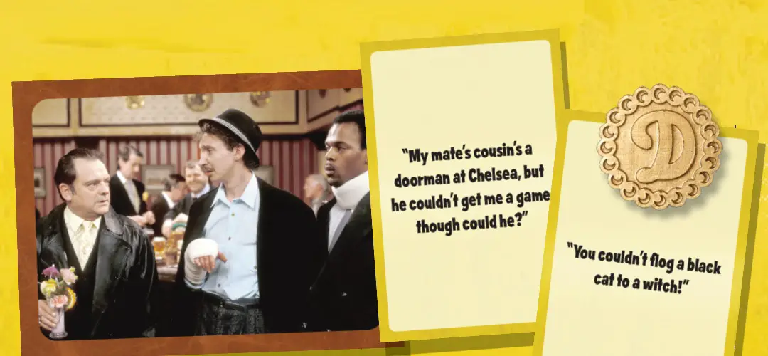 John Adams 11081 Cushty Card Game - PLAYING THE GAME