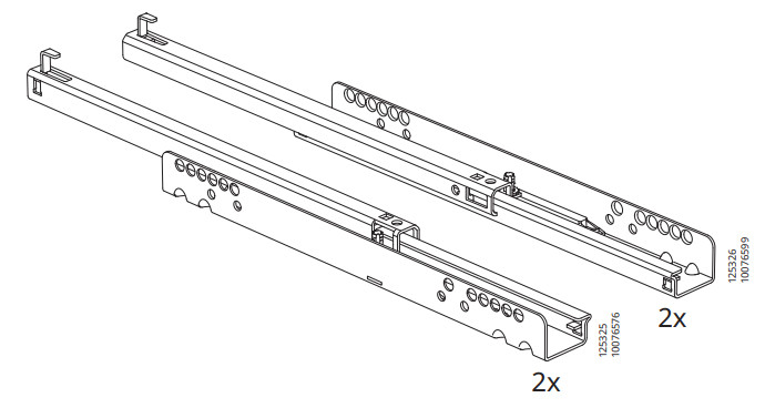 IKEA Nordli - parts 1