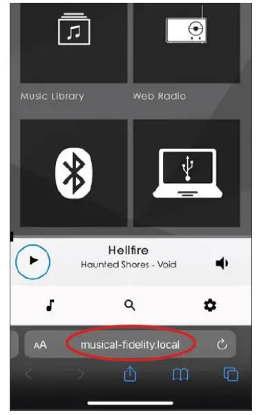 MUSICAL FIDELITY MX-Stream Audiophile Bit-Perfect Streamer - Figure 2