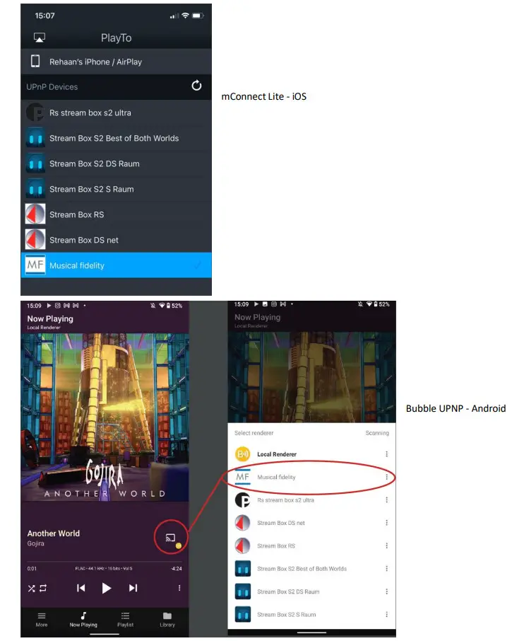 MUSICAL FIDELITY MX-Stream Audiophile Bit-Perfect Streamer - Figure 5
