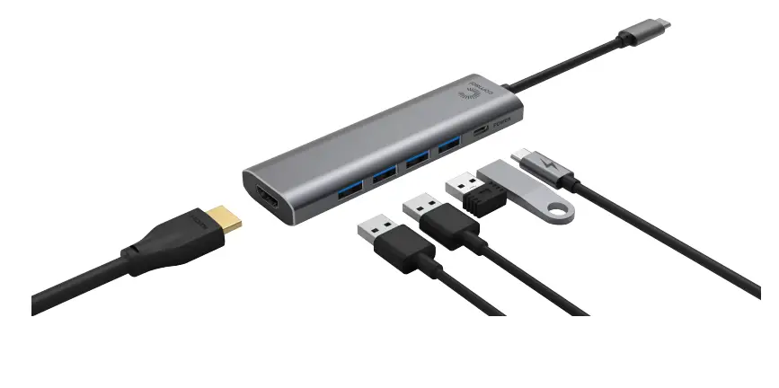 comsol CMMP04 USB C to 4K HDMI Multi Port Adapter