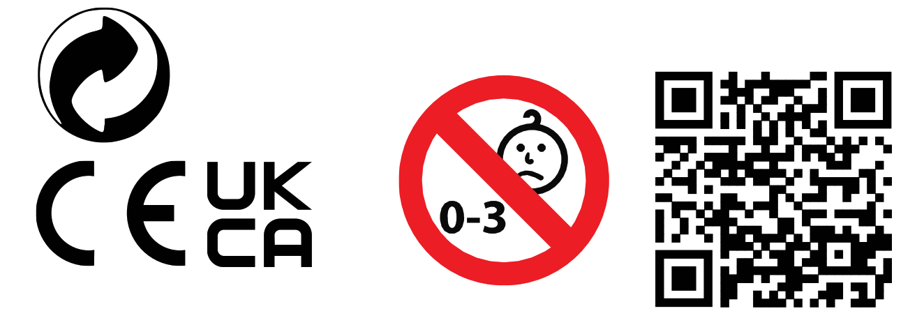 MOB MO9809 Double Sided Dart Board - QR Code