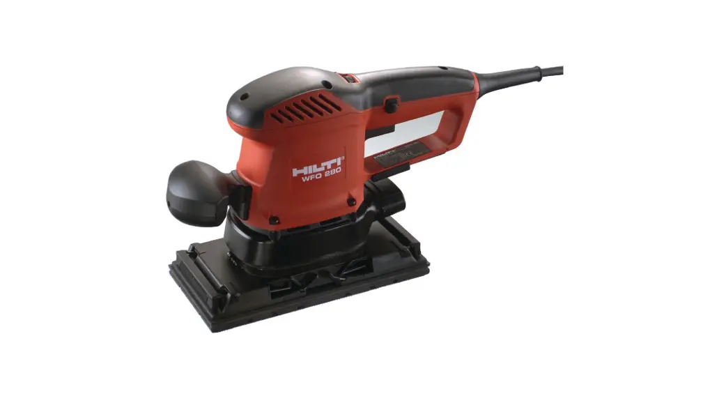 Hilti Wfo 280 Orbital Sander Instruction Manual