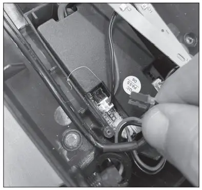 Razor W13111701106 Electric Party Pop Electric Tekno Charger Port Replacement Instruction Manual - Locate and disconnect the charger port connector from the controller