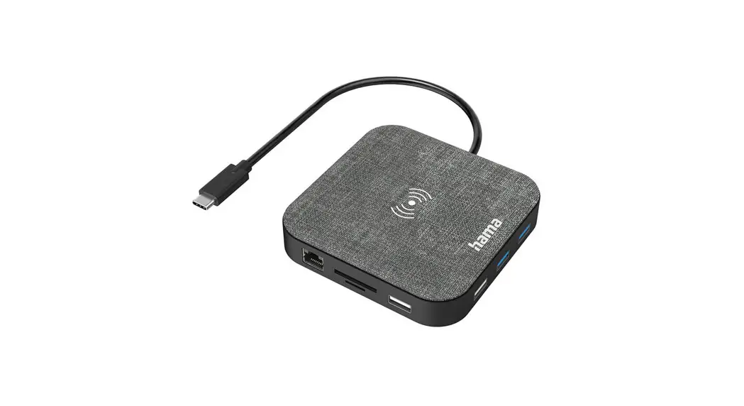 Hama 200134 Usb-c Multiport Qi Charging 12 Port Instruction Manual