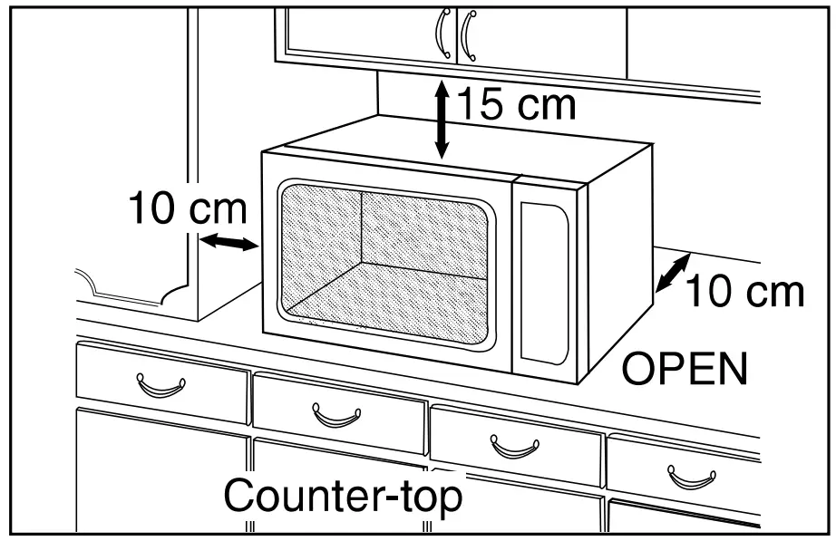 Midea EG823A4X Microwave Oven with Grill - Fig 1