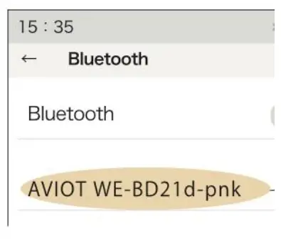 AVIOT WE-BD21d pnk Bluetooth Earbuds - Fig