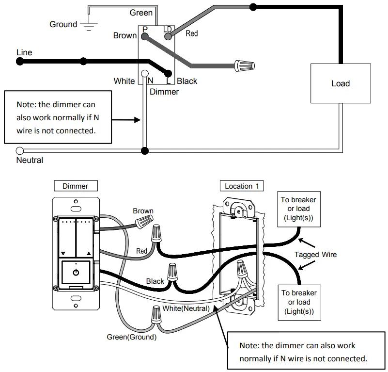 Wiring scheme 1