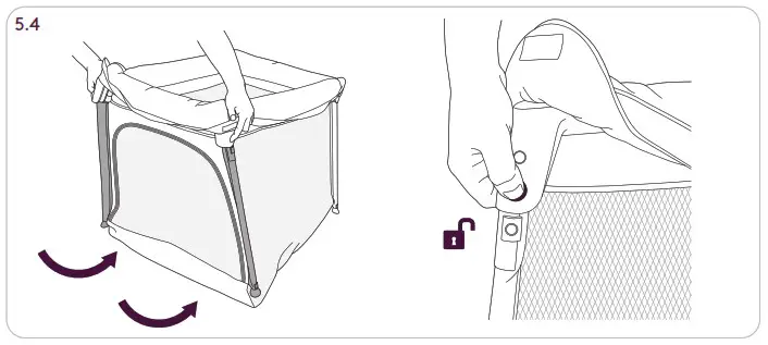 Silver Cross Slumber Travel Cot - Product Overview 10