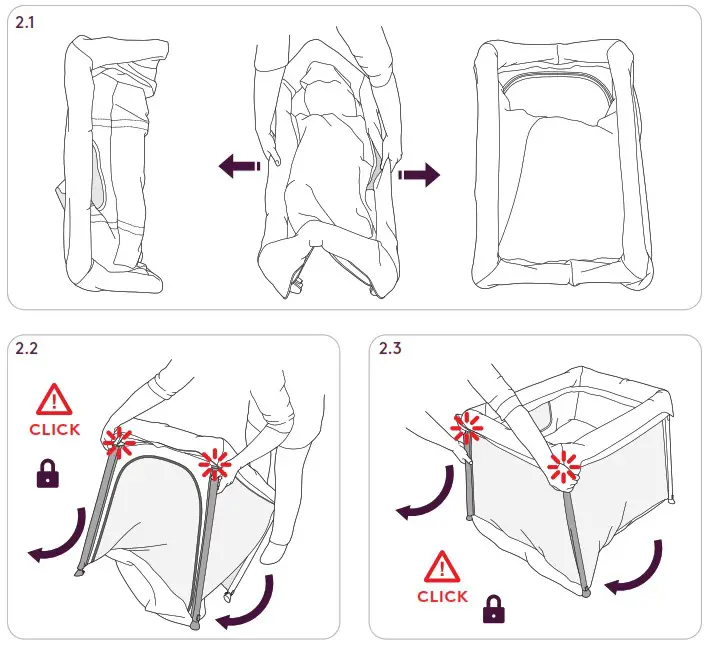 Silver Cross Slumber Travel Cot - Product Overview 2