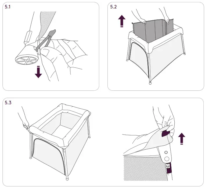 Silver Cross Slumber Travel Cot - Product Overview 9