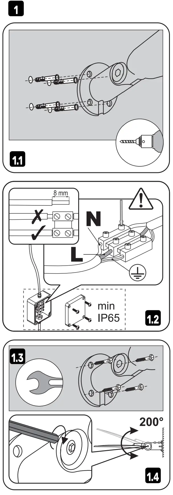 VIDEX VLE-SLe14 LED Street Light fig 2