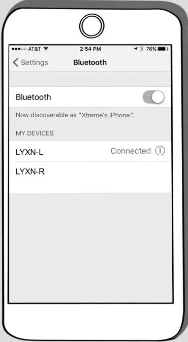 XTREME XBE9-0104 Lynx True Wireless Earbuds - PAIRING