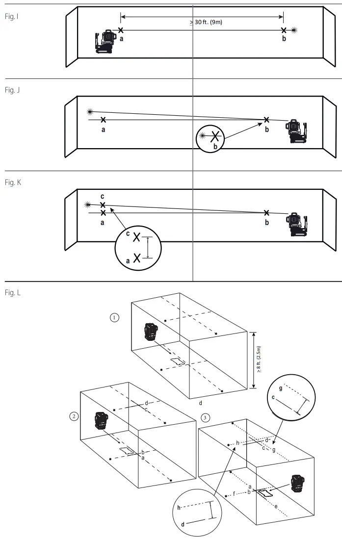 DEWALT DCLE34031 Cross Line Laser - Figure 4