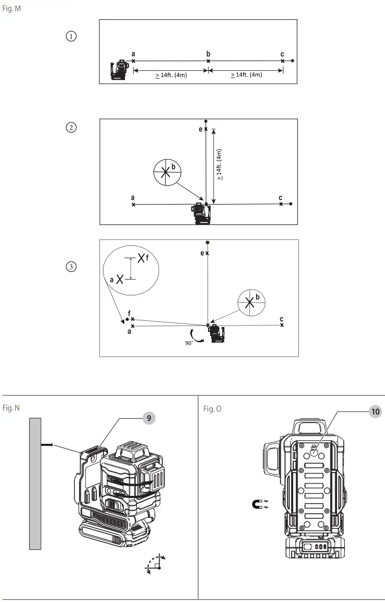DEWALT DCLE34031 Cross Line Laser - Figure 5