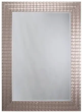 YHD-MINT020-Textured-Decorative-Wall-Mirror-with-Beveled-Edge-PRO