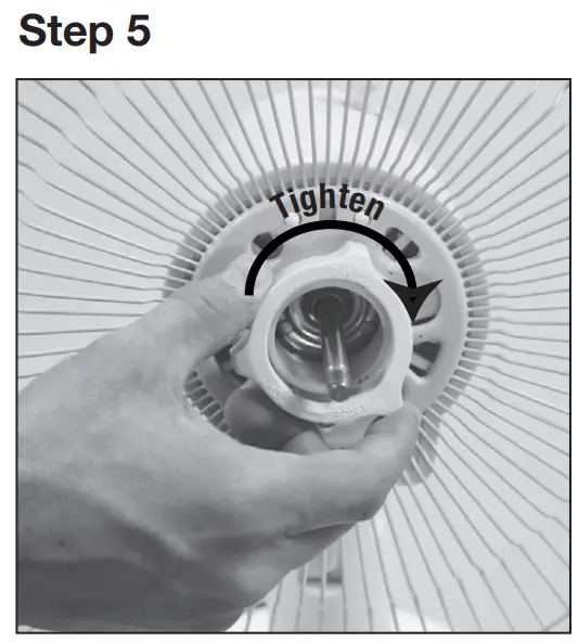 Comfort Zone CZ121 Series 12 Inch Table Fan - fig 5