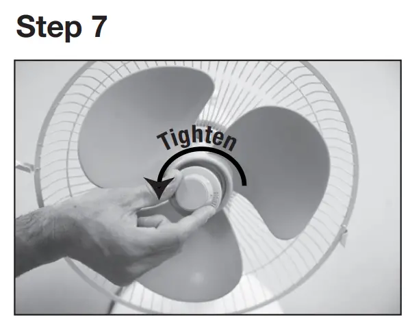 Comfort Zone CZ121 Series 12 Inch Table Fan - fig 7