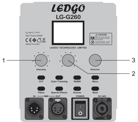 LEDGO-LG-G260-260W-LED-RGB-Studio-Light-FIG7