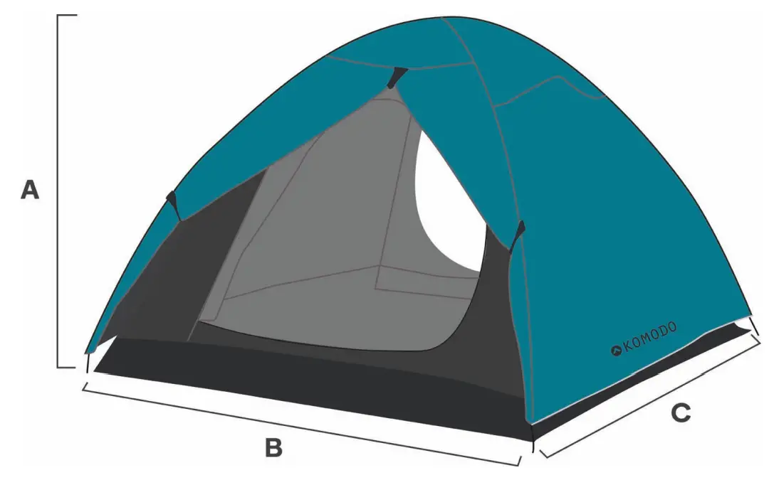 kogan KDCMPTNT3PA Camping Tent 3 Persons - fig 20