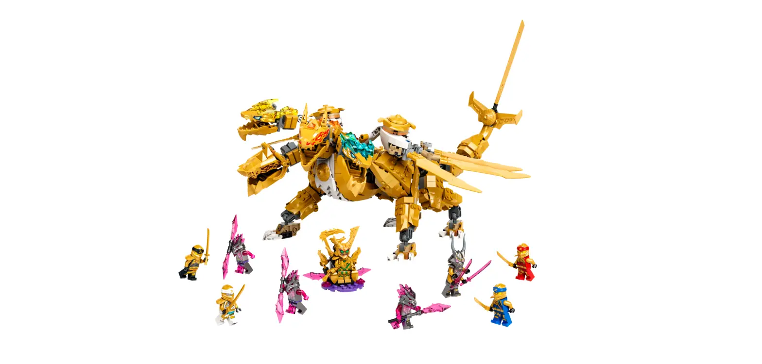 Lego 71774 Lloyd’s Golden Ultra Dragon Instruction Manual