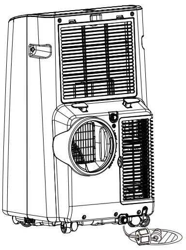 GE APPLIANCES APWA11YBBW 11 000 BTU Portable Air Conditioner White - fig4