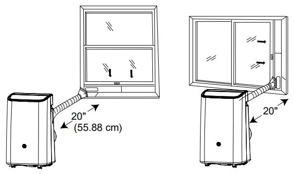 GE APPLIANCES APWA11YBBW 11 000 BTU Portable Air Conditioner White - fig6