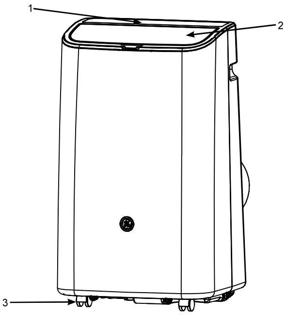 GE APPLIANCES APWA11YBBW 11 000 BTU Portable Air Conditioner White - fig7