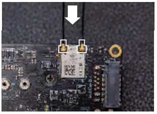 Connect WiFi/BT Antenna