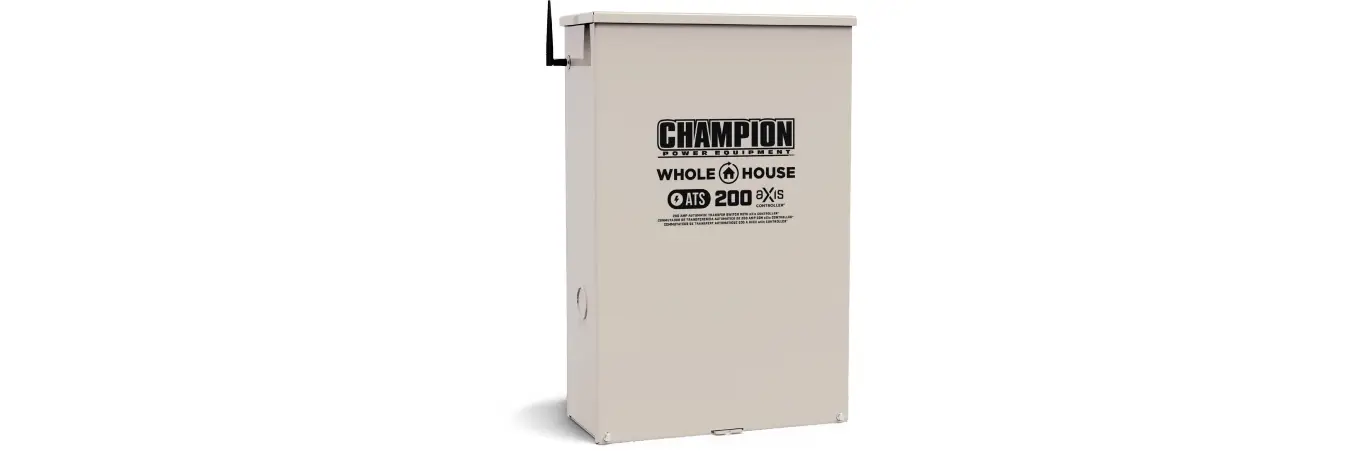 Champion All Axis Controller Whole House Automatic Transfer Switch Instruction Manual