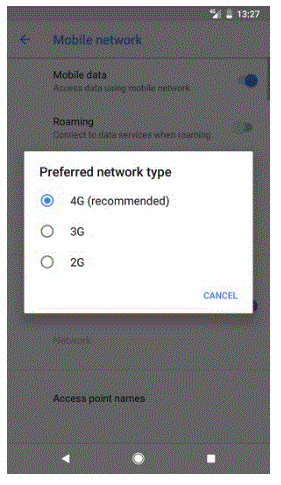 Google Pixel 2 XL - Switch between 3G and 4 fig-7