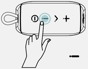 RayconGlobal The Everyday Speaker RBS920-CONTROL PANEL TOP VIEW1