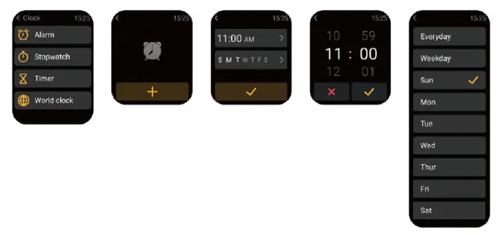 ReReMorningLight RERE ASW2 Smart Watch - alaerm