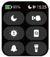 ReReMorningLight RERE ASW2 Smart Watch - control