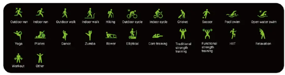 ReReMorningLight RERE ASW2 Smart Watch - sport